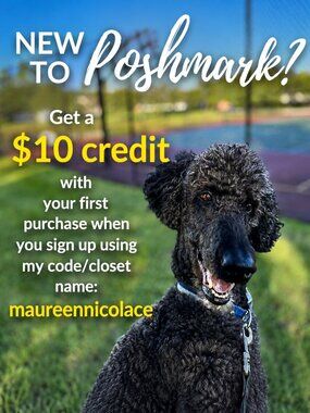 $10 CREDIT FOR SIGNING UP TO POSHMARK!!